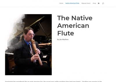 St Louis Native Flute article page